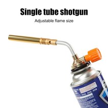 석유버너 강염 기화식 휘발유 황동 버너 부탄 용접 가스 토치 화염 총 브레이징 화염 열, 어댑터