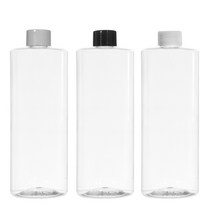 단마개 용기 120ml 150ml 200ml 250ml 300ml 500ml 막캡 페트병, 1개, 500ml각투명용기 흰색캡