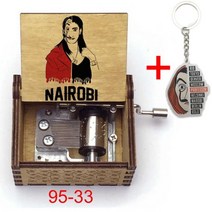 La Casa De Papel Bella Ciao 프린트 뮤직 박스 살바도르 달리 머니 페이퍼 하우스 뮤지컬 핸드 남성 여성 262809, 라벤더