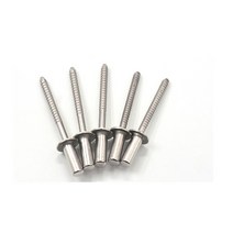 스텐 리벳 닫기 엔드 리벳 304402 스테인레스 스틸 중공 리벳 리벳 리베 티 밀폐 리벳 M3.2 4.0 4.8mm x 6, 04 3.2x12_01 30 개