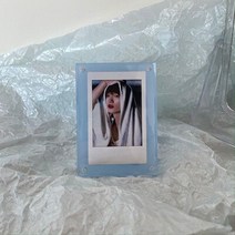 포카홀더 Sharkbang-3 인치 아크릴 사진 프레임 74mm x 104mm 투명 카드 디스플레이 마그네틱 데스크탑 장식 홀더 가정 용품, 03 Blue