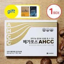 메가포스 AHCC 분말 표고버섯균사체 AHCC 제품, 분말 1박스(99포), 1개