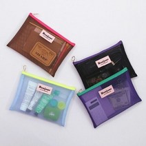 파우치 BONJOUR MESH POUCH L