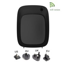 전자 방향제 디퓨저 와이파이 아로마 홈 향수 장치 전기 호텔용 자동 에센셜 오일 1000, 16.Wifi Black - AU
