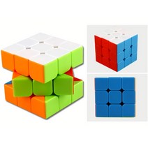 미니 큐브 소마 큐부 교구 퍼즐 매직 3X3 파스텔