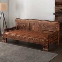 에오스퍼니처 황토볼 5214C 원목 쇼파 온열소파 온돌소파 흙소파 돌소파 카우치소파 흙소파침대 돌소파침대 포켓스프링보료 효도선물, 확장형 황토볼 보료