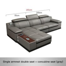 쇼파베드 침대형 거실 접이식 평상형 멀티 쇼파겸침대, 한 좌석, C. 255cm sofa