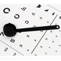 시력테스트 차안기 시력검사표 눈가리개 안과 건강검진, 1개