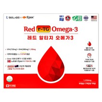 바이오랩스 레드 알티지 오메가3 120캡슐(4개월)