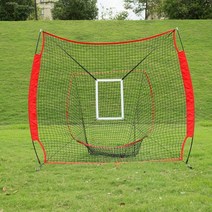 야구 투수 보호망 훈련 차단망 스탠드, 2.1M야구망+수납주머니+사각목표
