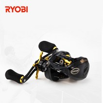RYOBI FIEST CLASS GL 올 메탈 낚시 릴 8 + 1BB 기어비 6.3:1 베이트 캐스트 최대 드래그 8KG, 오른손