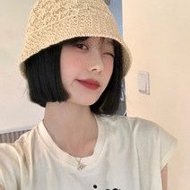 보슈 여성 봄 여름 벙거지 챙모자 보넷 여자 버킷햇 모자 gn4-9