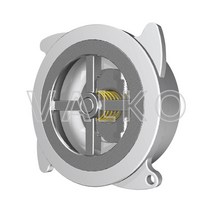 우성 플랜지식 판체크밸브 스텐20K PA22-V(VITON) 50A, 단품