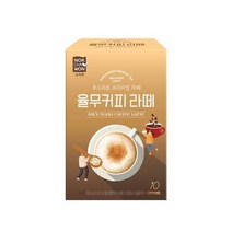 녹차원 간편한 [녹차원] 율무커피라떼 10T 명절 부모님 지인 선물 회사 탕비실 손님접대, 4개