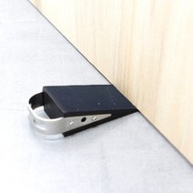 문닫힘방지 바닥도어스토퍼 블랙 문쾅 손끼임 문담힘 방지 도어스톱