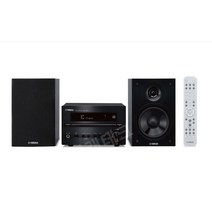 Yamaha MCR-B370 가정용 거실 서재 CD 데스크탑 콤비네이션 오디오 세트, 공식 규격, 검은 색