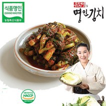 [식품명인 유정임] 돌산갓김치 골라담기, 1개