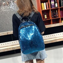 SINPAID 여성 스팽글 무지 백팩 봄 여름 가을 겨울 가방 숄더백 크로스 백