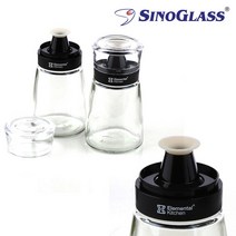 시노글라스 스마트 오일병 160ML 2P세트 블랙, 상세 설명 참조