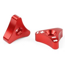 호환 오토바이부품 프레임 48mm 프런트 충격 흡수기 포크 손잡이 조절 볼트 KTM 200 250 350 450 500 EXC S, 01 Red
