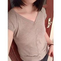 퍼프블라우스 면소재 반팔 가디건 얇은타입 셔츠 다양한컬러 050403 3벌 택배