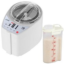 가정용 정미기 야마모토 미니 소형 도정기 쌀 분리기 탈피기 탈곡기, 화이트