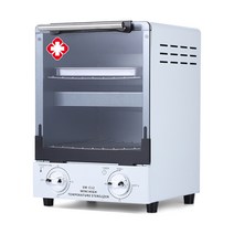 건열멸균기 캐비닛 네일 타투 미용 도구 고온 소독, 하단 스위치 더블레이어크로스트레이 220도고온