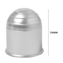 자동차견인고리 하트견인고리 견인로프 줄 후크 악세사리 스트랩 인테리어 차량용 car vehicle auto tow bar ball cover 50mm 심플 플라스틱 방지 그리스, 은
