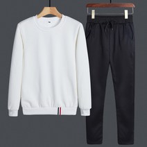 위즈아이 기모 긴팔티 트레이닝세트 남자 맨투맨 남성 가을 겨울 간절기 츄리닝 WI069SET