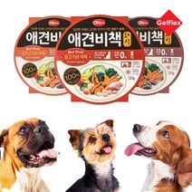 애견비책 강아지 자연식 건강식 화식 수제 사료 120g 6개묶음, 오리고기와 연어 120g 6개묶음