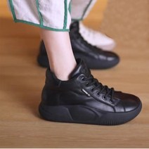 런닝 운동화 화이트 슈즈 족저근막 가을겨울 통굽 여성 워커형 댄스 런닝화