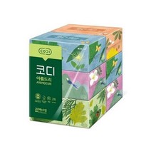 코디 아름드리 스위트 천연펄프 각티슈 2겹 200매, 1개, 30개입