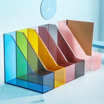 ANYOU 아크릴 파일꽂이 서류정리함 XSNH67, 1P, 투명-F