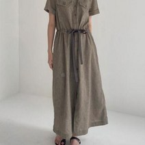 바보사랑 여자 봄여름 임부복 시원한 포켓 롱원피스.옷자락(무료배송)