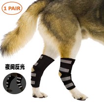 강아지 슬개골 탈구 변형 보조 붕대 보조기 보호대 재활도구, 더블 노트(반사선)개, XS-초소형ml