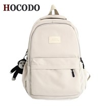 잔스포츠 백팩 여자 학생 가방 여행용백팩 HOCODO-고품질 방수 나일론 여성 배낭 십대 소녀용 학교 가방