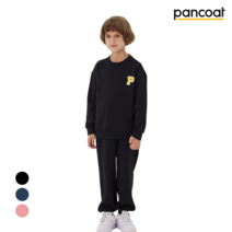 팬콧 3color P로고 심플 기모 셋업 PWSU-21105