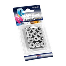F 엔디자석 ND-07 원구멍자석 12x6.5 초강력네오디움