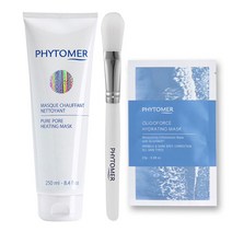 피토메르 히팅마스크 250ml+팩브러쉬+이드라땅 마스크팩1박스, -, -
