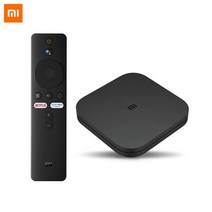 미박스 SXiaomiMi TV 박스 S 정품 글로벌 4K 울트라 HD 안드로이드 9.0 HDR 2G 8G 와이파이 구글, 01 black