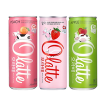 오라떼 240ml 3종 피치 10캔+딸기 10캔+애플 10캔 총30캔, 단품