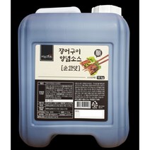 이츠쉐프 장어양념소스 순한맛 10kg1통, 10kg, 1개