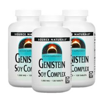 소스네츄럴 소스내츄땡 이소플라본 제니스테인 소이 컴플렉스 1000mg 120정 3개