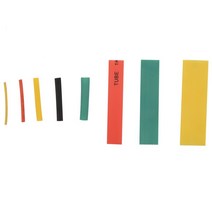 견고한 328pc 열 수축 튜브 슬리브 와이어 랩 2:1 구색 키트, 한개옵션0