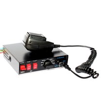 미니큐브싸이렌 메가폰 12v 24v 확성기 엠프 차량용, 100W 호스트 + 확성기