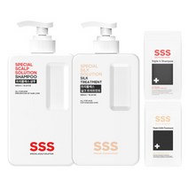 트리플에스 탈모완화샴푸 580ml+트리트먼트 580ml+50ml
