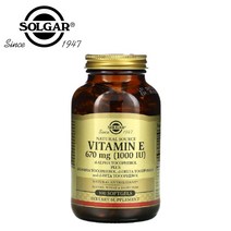 솔가 비타민E 1000IU 670mg 혼합 토코페롤 필수 영양소 100소프트젤