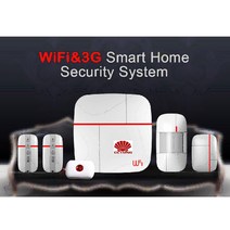 스마트홈 무선 원격 리모콘 팔 무장 해제 홈 스테이 SOS 기능이있는 Vcare 스마트 알람 보안 시스템 용 4, 한개옵션0