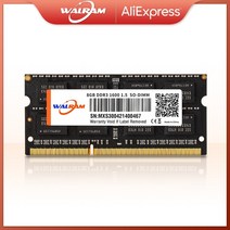 노트북 메모리 램 walram 8gb ram ddr4 ddr3 8gb 4gb 16gb ram 1333 1600 1866 2400 2666 ddr3l 204pin sodimm, ddr3l 4GB 1600 1.35v