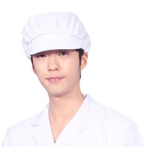 파티쉐 제빵 위생 모자 조리모 요리사 조리모 CA10, CA10 푸른빛흰색